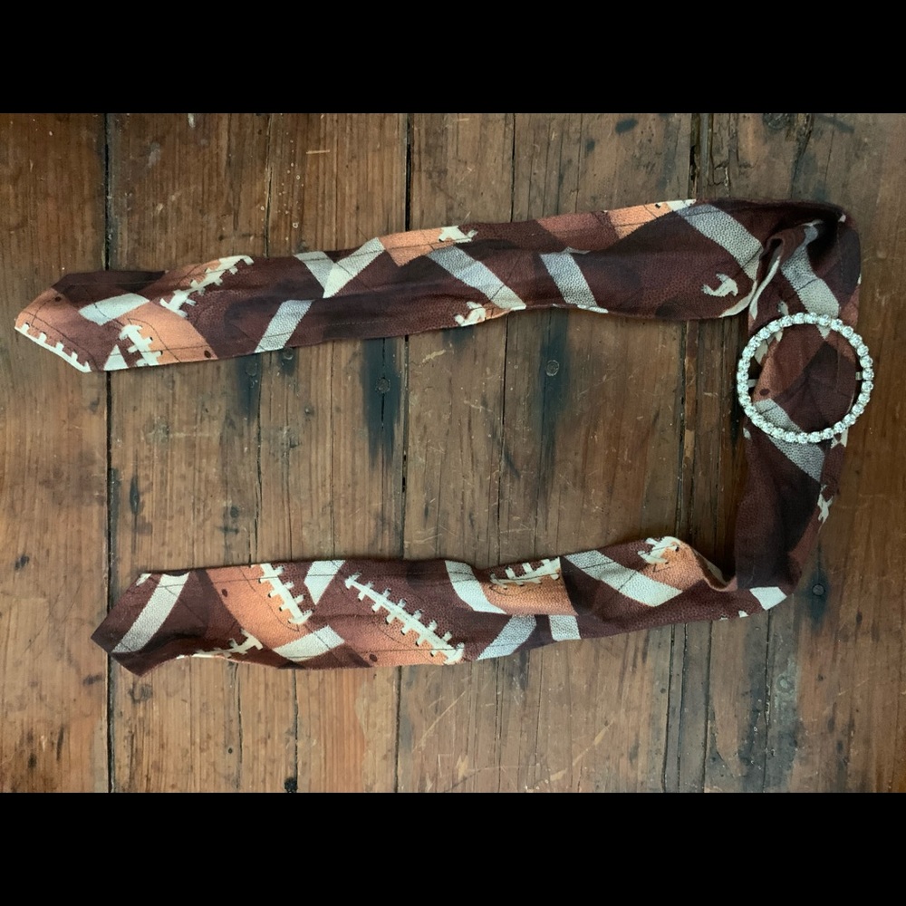 Football cloth choker or head band